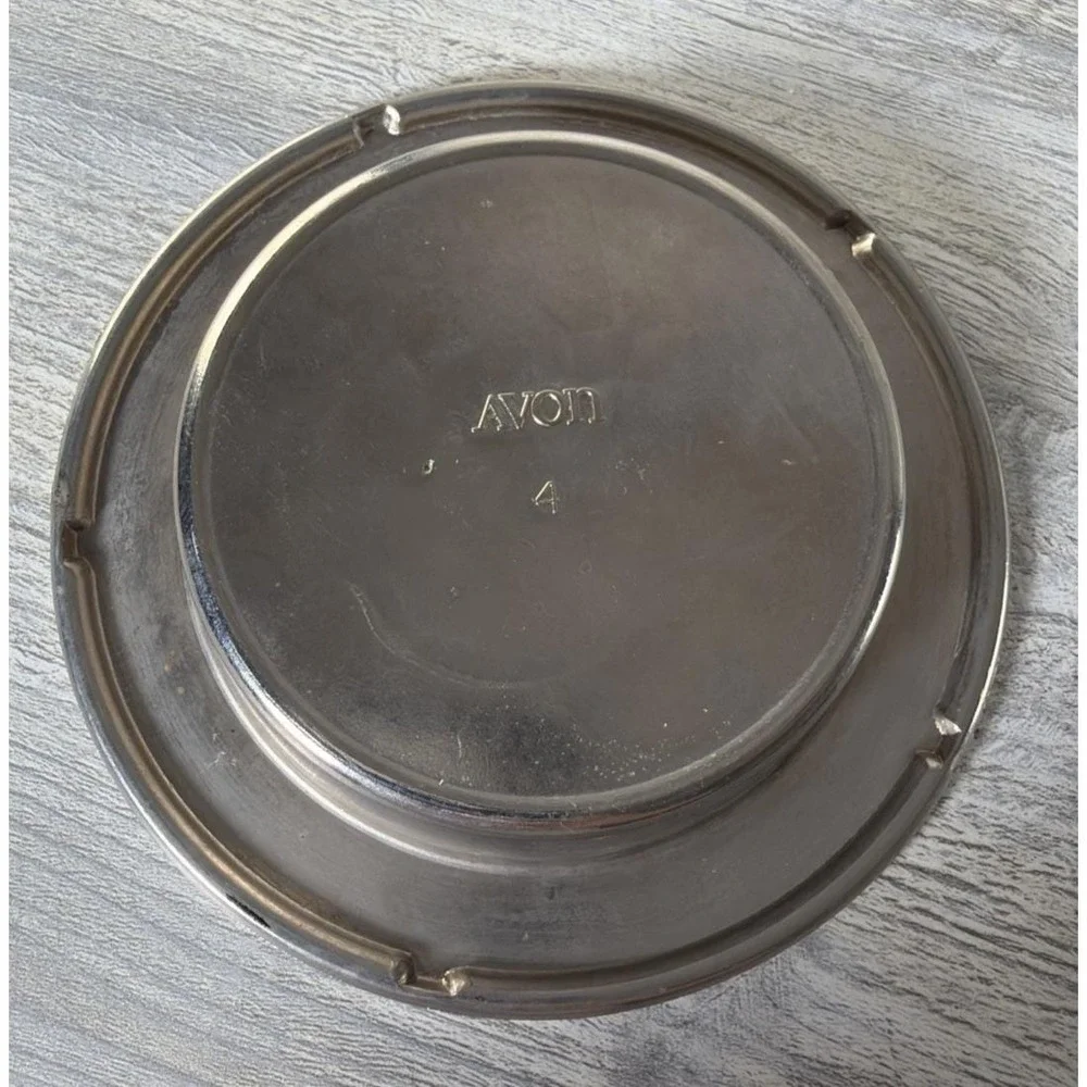 The First Buffalo Nickel Trinket Dish 1913 Five Cents MCM Vintage Decor Avon